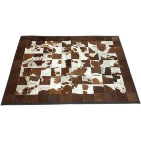 Afri Tan Assorted 4 Stitched Hide Rug
